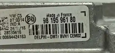 Second-hand car spare part start/stop control unit for citroen c3 business oem iam references 9819596180  28535616