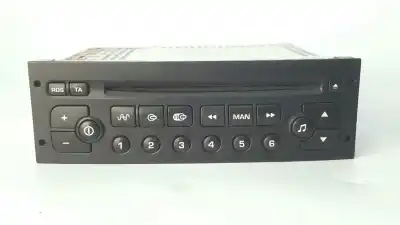 Second-hand car spare part audio system / radio cd for peugeot 307 break / sw (s1) sw pack oem iam references 96545978xt