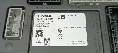 Pezzo di ricambio per auto di seconda mano modulo elettronico per renault clio v life riferimenti oem iam 284b13925r  