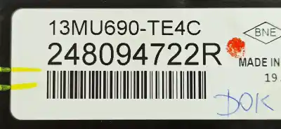 Second-hand car spare part dashboard for renault clio v edition one oem iam references 248094722r  