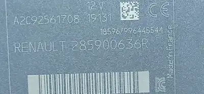 Second-hand car spare part ignition switch for renault captur intens oem iam references 285900636r a2c30075400 a2c92561708