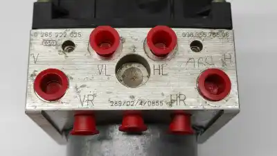 Peça sobressalente para automóvel em segunda mão abs por porsche boxster (typ 986) básico referências oem iam 99635575506 265800010 0265222025