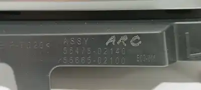 Peça sobressalente para automóvel em segunda mão saída de ar lateral esquerda por toyota corolla (e21) hybrid active referências oem iam 5565002840  5565002850