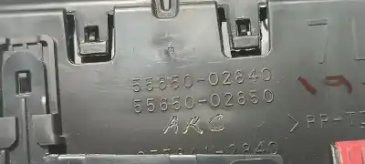 Peça sobressalente para automóvel em segunda mão saída de ar lateral esquerda por toyota corolla (e21) hybrid active referências oem iam 5565002840  5565002850