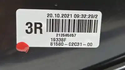 Second-hand car spare part right tailgate light for toyota corolla (e21) hybrid active oem iam references 8158002c31  81580-02c31