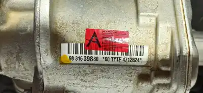 Second-hand car spare part steering rack for citroen c3 aircross feel oem iam references 9831639880 1634738280 1649793780