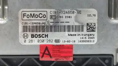 Second-hand car spare part ecu engine control for ford fiesta (cb1) ambiente oem iam references 1835128 cu71-12a650-bb / cu7112a650bb c1b1-12a650-ag / c1b112a650ag / 0281030282 / 1039s56312