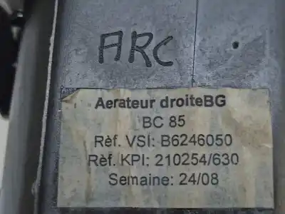 Автозапчасти б/у аэратор за renault clio iii exception ссылки oem iam 7701061211  210254630