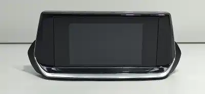 Peça sobressalente para automóvel em segunda mão display gps / multimídia por peugeot 2008 (p1) allure referências oem iam 9838129680