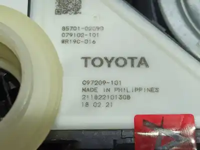 Second-hand car spare part driver left window regulator for toyota corolla (e21) hybrid active oem iam references 6982002801 553421104 / 553421-104 69820-02801