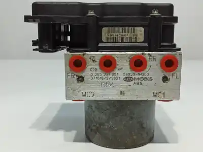 Peça sobressalente para automóvel em segunda mão abs por kia pro_cee´d ex referências oem iam 589201h300 589201h3a0 58920-1h300 / 0265231951 / 0265500637
