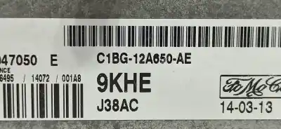 Second-hand car spare part ecu engine control for ford fiesta (ccn) titanium oem iam references 1543041 s180047050 / 8e71-12a650-aa / 8e7112a650aa c1bg-12a650-ae / c1bg12a650ae