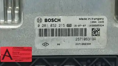 Second-hand car spare part ecu engine control for dacia sandero ambiance oem iam references 237106635r 1039s85934 0281032215