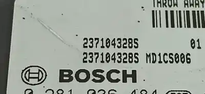 Second-hand car spare part ecu engine control for dacia sandero comfort oem iam references 237104328s 1039t40978 0281036484