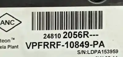 Second-hand car spare part dashboard for renault captur zen oem iam references 248102056r  248100202r