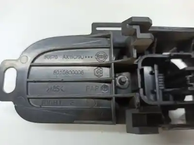 Second-hand car spare part interior right rear handle for nissan note (e11e) acenta oem iam references 80670ax603  5010800006