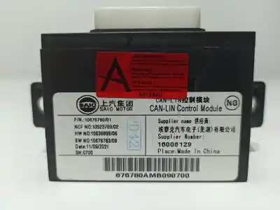 Peça sobressalente para automóvel em segunda mão módulo eletrônico por mg mg hs 1.5 t (sas23) referências oem iam 18006129  