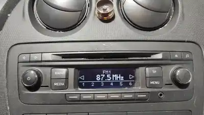 Second-hand car spare part audio system / radio cd for seat ibiza (6j5) reference tech oem iam references 6j0035156  6j0035156bgy