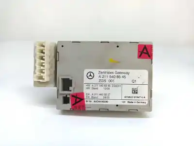 Peça sobressalente para automóvel em segunda mão Módulo Eletrônico por MERCEDES CLASE E (W211) BERLINA E 220 CDI (211.008) Referências OEM IAM A2115408545 A2114420027 A2115408345