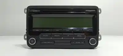 Recambio de automóvil de segunda mano de SISTEMA AUDIO / RADIO CD para VOLKSWAGEN POLO (6R1)  referencias OEM IAM 5M0035186AA 5M0057187A 5M0057187AX