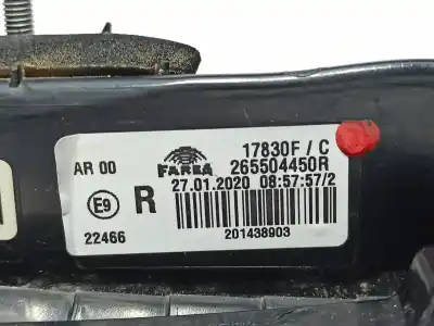 Автозапчастина б/у правий ліхтар для renault clio v experience посилання на oem iam 265504450r  