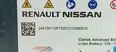 Second-hand car spare part battery for renault captur ii edition one oem iam references 244104110r  244109775r