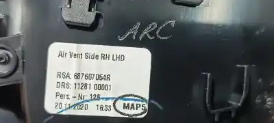 Автозапчастина б/у аератор для renault clio v life посилання на oem iam 687607054r  687604772r