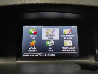 Second-hand car spare part gps navigation system for renault laguna iii expression tomtom oem iam references 259153753r  