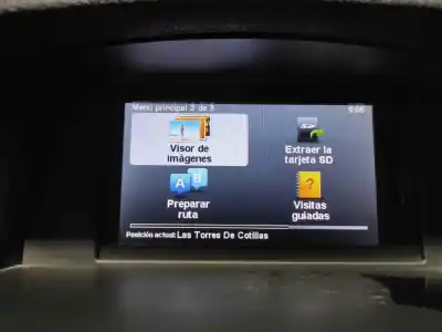 Second-hand car spare part gps navigation system for renault laguna iii expression tomtom oem iam references 259153753r  