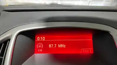 Second-hand car spare part multifunction display for opel astra j lim. enjoy oem iam references 13267984 22858076 565412769