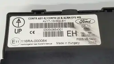 Автозапчастина б/у електронний модуль для ford fiesta (ccn) trend посилання на oem iam av1t15k600eh dn1t-15k600-jg 2109391 / dn1t15k600jg