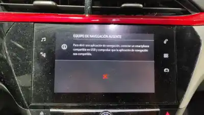 Peça sobressalente para automóvel em segunda mão display gps / multimídia por opel corsa f edition referências oem iam 39185456  9836623980