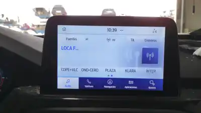 Second-hand car spare part multifunction display for ford focus turnier active oem iam references 2608340 jx7118b955fd / jx7118b955ga jx71-18b955-fd / jx71-18b955-ga