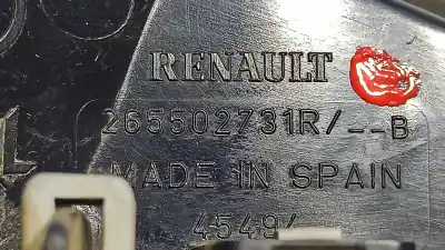 Second-hand car spare part right tailgate light for renault captur adventure oem iam references 265502731r  