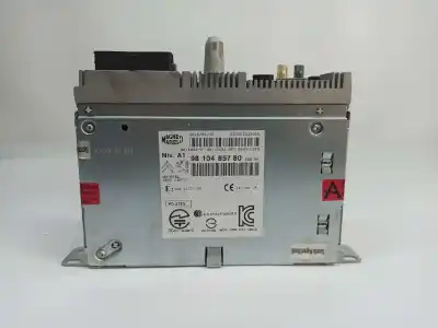 Pièce détachée automobile d'occasion système audio / radiocd pour citroen c4 picasso feel références oem iam 1613351880  9810485780
