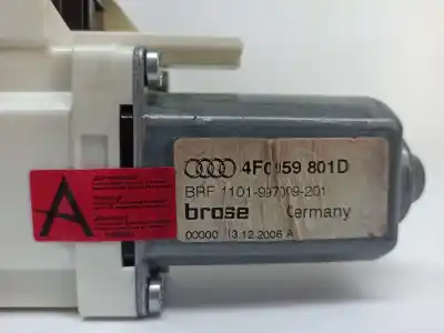 Pezzo di ricambio per auto di seconda mano motore alzacristalli anteriore sinistro per audi a6 avant (4f5) 2.0 tdi riferimenti oem iam 4f0959801d  