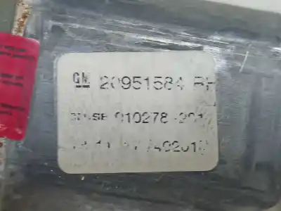 Автозапчастина б/у двигатель заднього правого скла для opel zafira (c) selective start/stop посилання на oem iam 20951584  910280-200