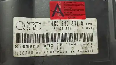 Автозапчастина б/у панель інструментів для audi a8 (4e2) 3.2 посилання на oem iam 4e0920931q  4e0920931qx