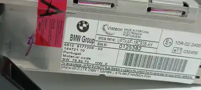 Recambio de automóvil de segunda mano de sistema audio / radio cd para bmw serie 3 berlina (e90) 320d referencias oem iam 65129177209 65129232250 65129216273