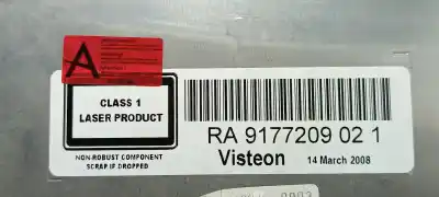 Recambio de automóvil de segunda mano de sistema audio / radio cd para bmw serie 3 berlina (e90) 320d referencias oem iam 65129177209 65129232250 65129216273