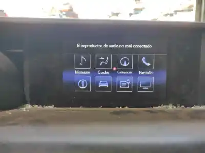 Автозапчастина б/у багатофункційний дисплей для lexus is 300h посилання на oem iam 8611053010  4622003612