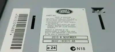 Автозапчастина б/у аудіо система / радіо cd для land rover range rover (lm) v8 td vogue посилання на oem iam lr021047 bh4218c815ad bh4218c815ab / lr032811