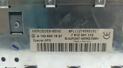 Автозапчасти б/у gps-навигационная система за mercedes clase s (w140) berlina s 300 d (140.135) ссылки oem iam a1408201897  