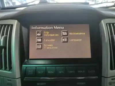 Автозапчастина б/у gps навігаційна система для lexus rx 300 (mcu35) luxury посилання на oem iam 8611048120 1340002200a101 / 134000-2200a101 86110-48120