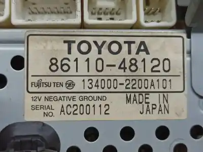 Автозапчастина б/у gps навігаційна система для lexus rx 300 (mcu35) luxury посилання на oem iam 8611048120 1340002200a101 / 134000-2200a101 86110-48120