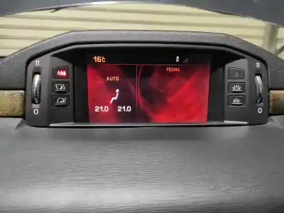 Second-hand car spare part gps navigation system for citroen c6 básico oem iam references 6563zl 9661626980 96832957zd