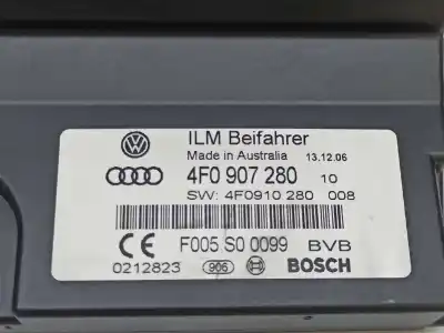 Автозапчасти б/у электронный модуль за audi a6 avant (4f5) 2.0 tdi ссылки oem iam 4f0907280  4f0907280b