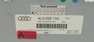 Автозапчастина б/у аудіо система / радіо cd для audi q7 (4l) 3.0 v6 24v tdi посилання на oem iam 4l0035110 4l0057110a 4l0057110ax