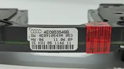 Автозапчастина б/у електронний модуль для audi a8 (4e2) 3.2 посилання на oem iam 4e0953549b  