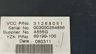 İkinci el araba yedek parçası çok fonksiyonlu ekran için volvo c30 1.6 d momentum oem iam referansları 31268051 36001469 69199100